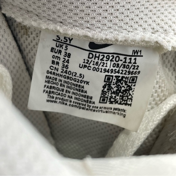 Nike Air Force 1 GS “White” DH2920-111 - Picture 7 of 7